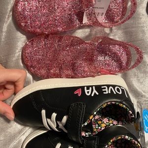 2 pairs of shoes size 11c